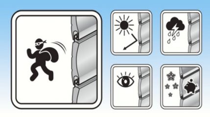 BEZPEČNOSTNÍ STÍNĚNÍ