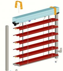 VENKOVNÍ ŽALUZIE S VEDENÍM V LIŠTÁCH - LI